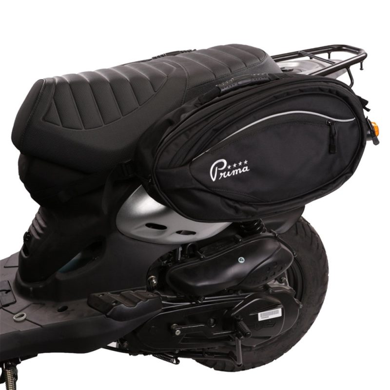 Prima Traveler Saddle Bag (Black); Universal - Image 4