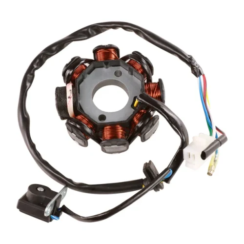 Blue Line Stator (8 Coil, 5 Wire); 139QMB GY6 50cc - 150cc