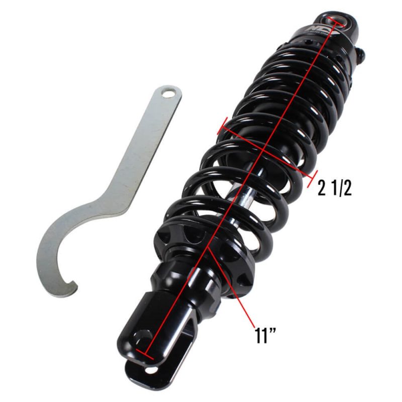 NCY Adjustable Shock; Genuine, 139QMB, GY6 - Image 3
