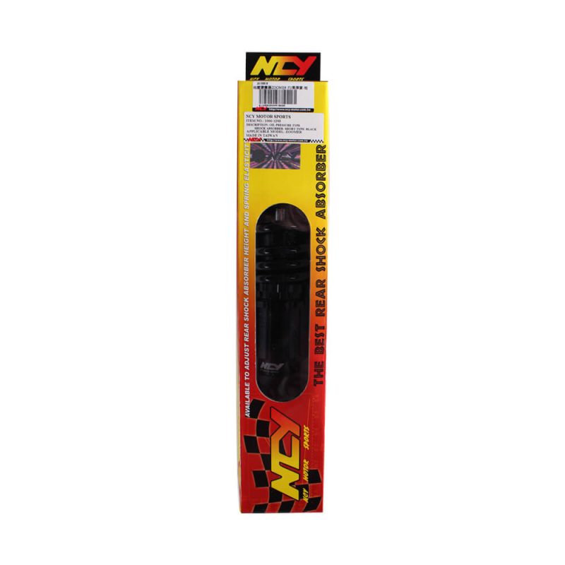 NCY Low Down Shock (Black, Adjustable); Genuine, Ruckus, GY6 - Image 2