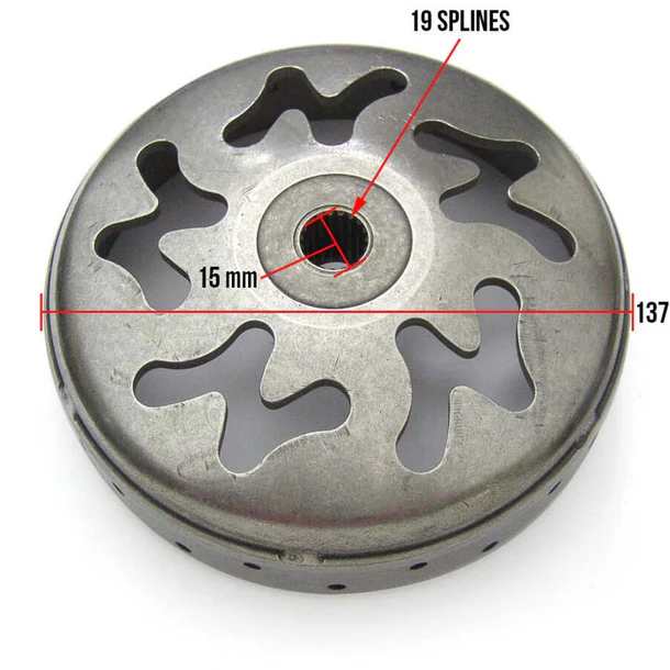 NCY Clutch Bell (Buddy 125/170i, GY6) - Image 2