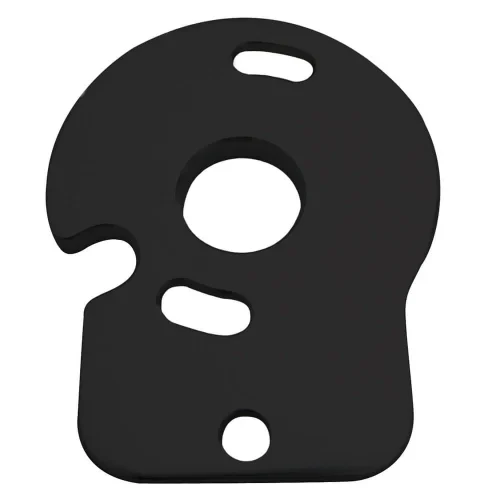 NCY Speedometer Bracket (Black); Honda Ruckus